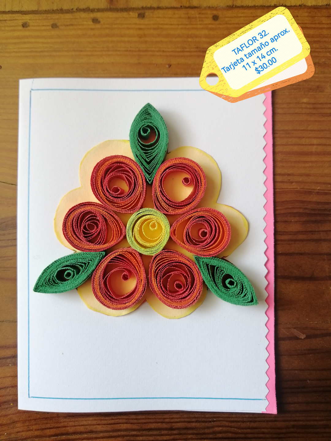 Tarjeta de flores